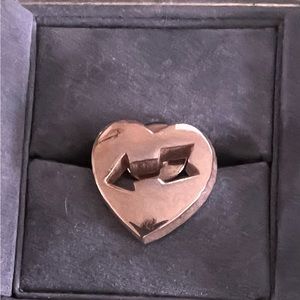 Avon Heart Arrow Pin